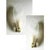 Venetian sanded “leaf” murano glass wall sconces.set of two. classical venetian leaf, made in trasparent andsanded. The...