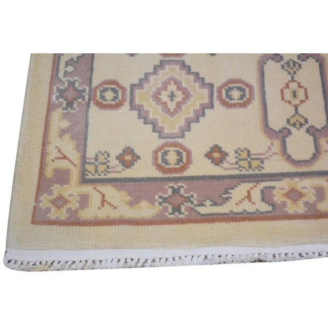 Vintage Turkish Knotted Wool Rug, 8'10''x11'9' For Sale - Image 4 of 6