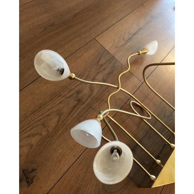 Mid-Century Modern Large Mid-Century Modern Wall Light, 1960s For Sale - Image 3 of 7