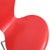 Series 7 Chairs by Arne Jacobsen for Fritz Hansen Red, Set of 3 For Sale - Image 6 of 13