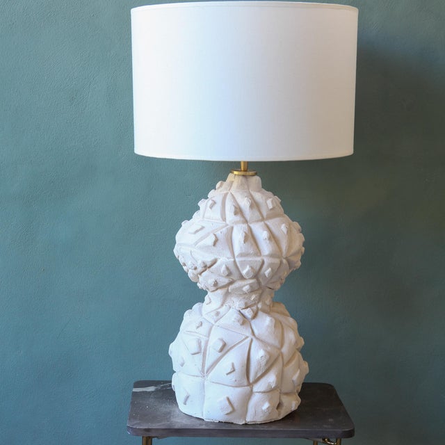 Contemporary Triangolo Lampbase in Ceramic by Ingrid Vermulst For Sale - Image 3 of 6