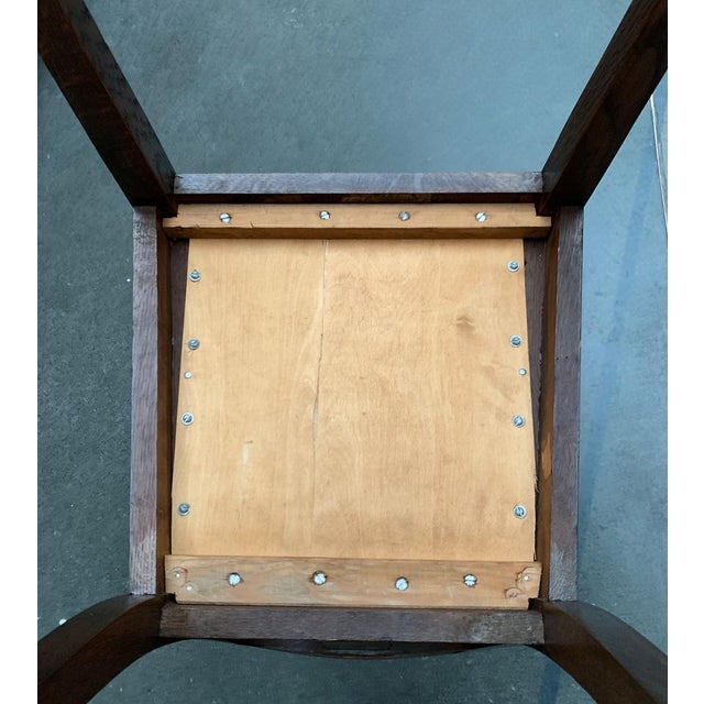 German Art Deco Jugendstil Chair from Waldheim, 1930s For Sale - Image 15 of 18