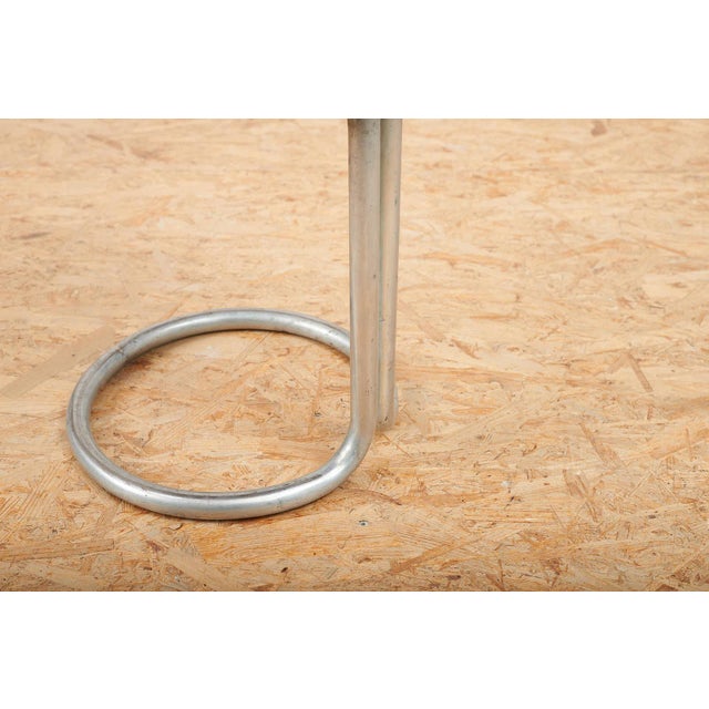 Poly Stool in Lacquered Mahogany by Gian Franco Legler for Aarea, 1978 For Sale - Image 4 of 10