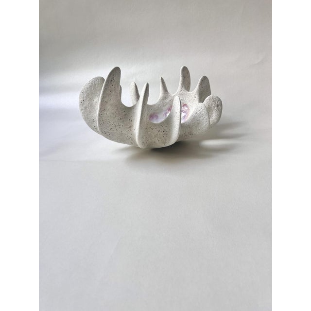 Ceramic Coral Bowl by N'atelier For Sale - Image 9 of 16