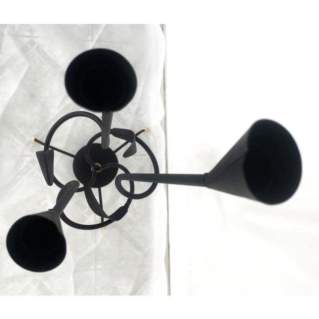 Large Floor Candleholder in Metal, 1950s For Sale - Image 6 of 18