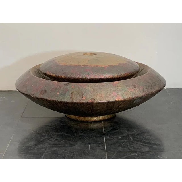 Disco Astrale Abstract Sculpture by Ravi Sing for Marco Polo Italia, 1990s For Sale - Image 10 of 10