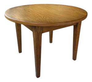 Round Oak Table, 1950s