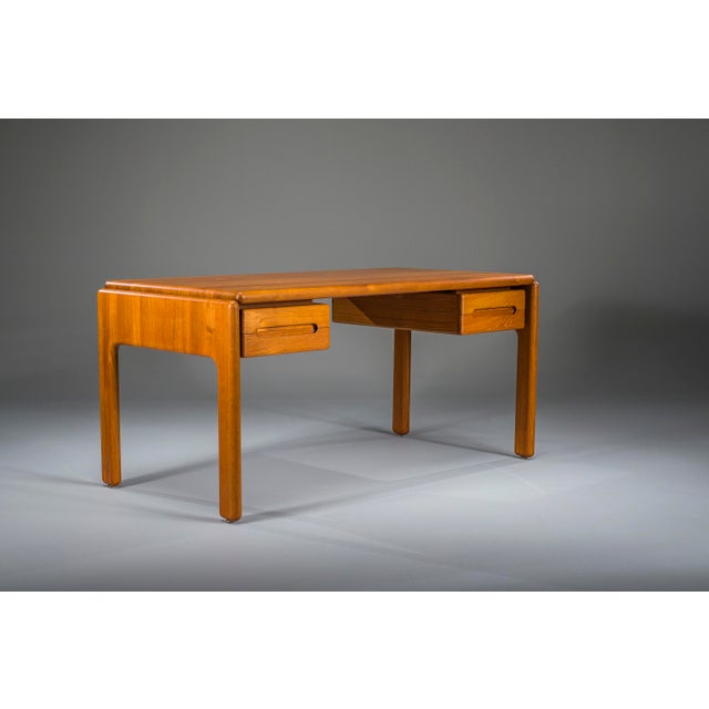 Vintage Danish Cabinetmaker Desk in Teak, 1950s For Sale - Image 12 of 18