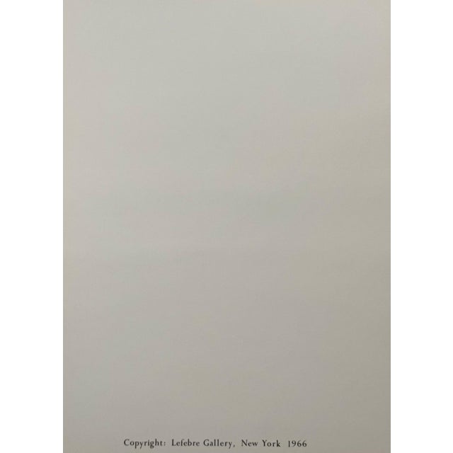 Pol Bury, Architecture Kinetic Statue of Liberty Op Art Screen Print Lithograph Pol Bury, 1966 For Sale In Miami - Image 6 of 7