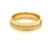 Mid 20th Century Tiffany T Diamond 18k Yellow Gold 5.5mm Wide Band Ring Size 9.5 For Sale In Miami - Image 6 of 9