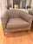 Modern Restoration Hardware Reginald Leather Chair Set of 2 For Sale - Image 3 of 13