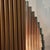 Vintage Table Lamp with Organ Pipes in Chrome and Copper, 1970s For Sale - Image 6 of 8