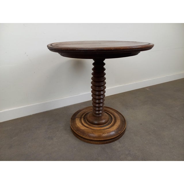 Vintage Brutalist Pedestal Table, 1950s For Sale - Image 15 of 18