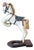French Decorative Horse in Moleskin with Saddle and Harness, 20th Century For Sale