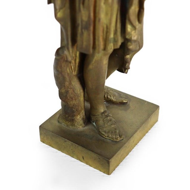 Late 19th Century Antique Barbedienne Classical Grand Tour Bronze Sculpture of Diana C1890 For Sale - Image 5 of 13