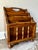 Late 20th Century Vintage Leick Furniture Solid Oak 3-Tier Magazine Rack & Record Caddy For Sale - Image 5 of 15