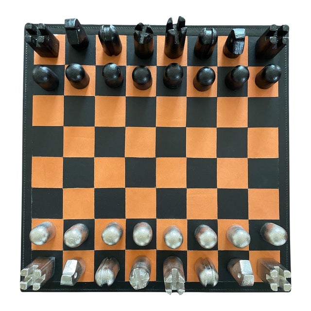 Carl Auböck Chess Set #5606 For Sale