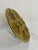 1950s French Gien Majolica Olive Green Oyster Plate For Sale - Image 10 of 15