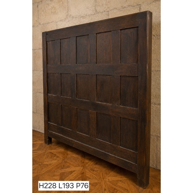 Louis XIII Burgundian Wardrobe in Walnut For Sale - Image 3 of 6