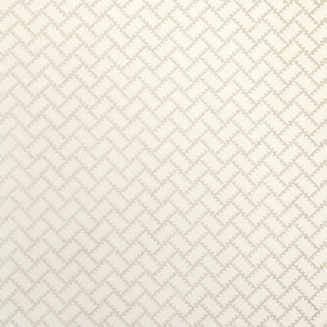 Schumacher x Neisha Crosland Parterre Wallpaper in Gold For Sale