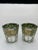 These elegant tumblers are the epitome of mid-century charm. The golden grapes and green flat bottom design are...