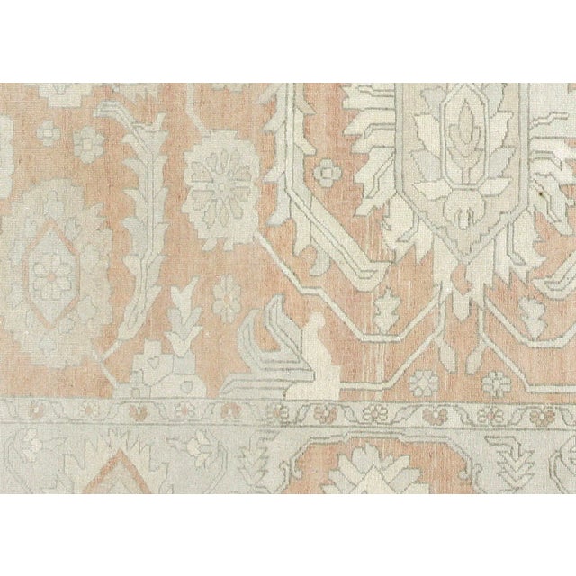 Expertly crafted in the Nile delta region of Northern Egypt, this Vintage Egyptian Sultanabad Rug features a hand-woven...