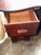 Vintage Mid-Century Kidney Shaped Dressing Table Vanity With Swinging Storage Arms For Sale - Image 4 of 13