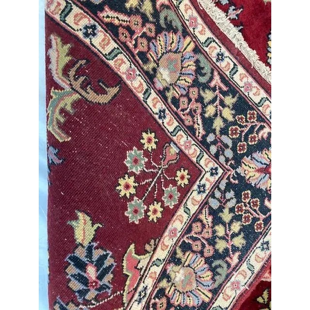 1980's Sarouk Rug , 4'1 X 6' For Sale - Image 4 of 6
