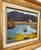 Traditional Late 20th Century Framed Marsh Landscape Oil Painting in Gilt Frame For Sale - Image 3 of 3