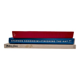Diana Vreeland, Stephen Sondheim & Kevyn Aucoin Design Book Collection Set of 3 For Sale