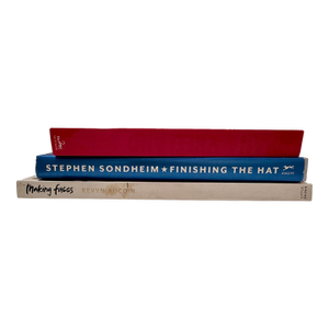 Diana Vreeland, Stephen Sondheim & Kevyn Aucoin Design Book Collection Set of 3