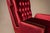 Giuseppe Scapinelli Armchair in Hardwood & Ruby Cotton Velvet, Brazil, 1956 For Sale - Image 14 of 18