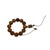 Natural Cypress Wood Beads Hand Rosary Praying Bracelet For Sale In San Francisco - Image 6 of 6