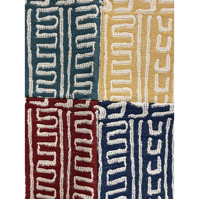 Tribal Newly Crafted 22” X 22” Accent/Throw Pillow For Sale - Image 3 of 7