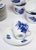 Danish Porcelain Blå Blomst Mocha Cup Set from Royal Copenhagen, 1980s, Set of 20 For Sale - Image 10 of 11
