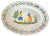 19th Century Quimper Earthenware Dish, France For Sale