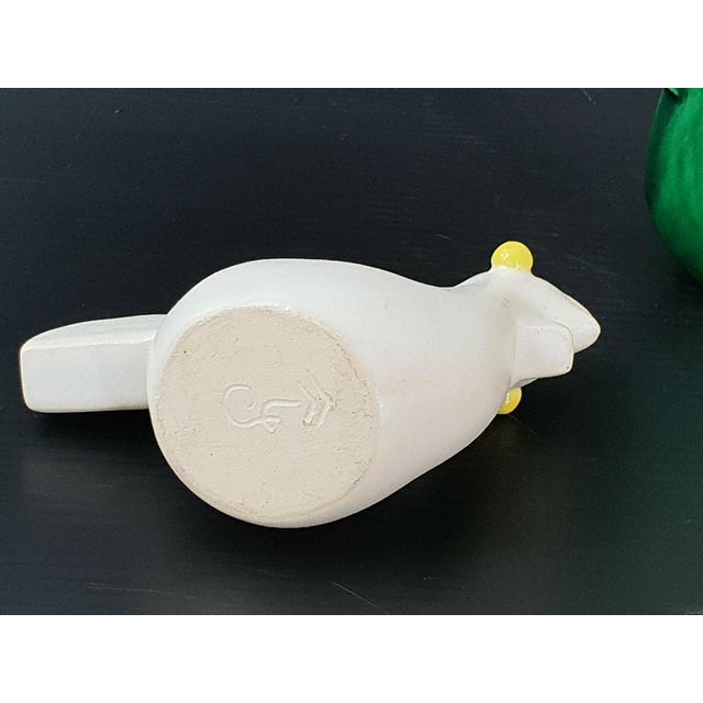 Ceramic Roosters and Hens, 1950s, Set of 2 For Sale - Image 4 of 9