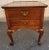 Biggs Furniture Two-Drawer Queen Anne Mahogany Side Table Nightstand For Sale - Image 9 of 9