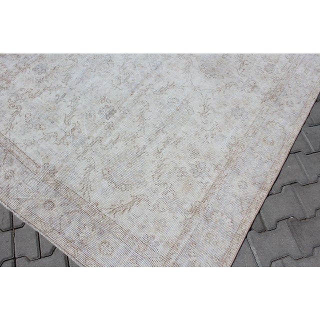 1960s 1960s Turkish Area Rug - 63.5"x106.5" For Sale - Image 5 of 13