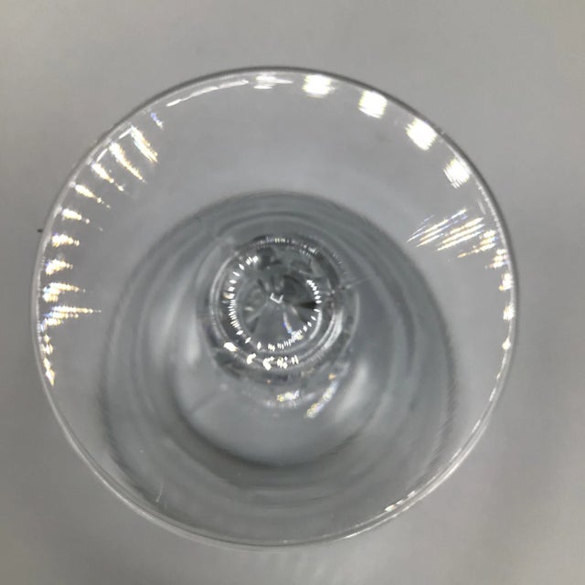 Glass Vintage Fostoria "Century” Pressed Glass Wine Glasses-Set of 12 For Sale - Image 7 of 13