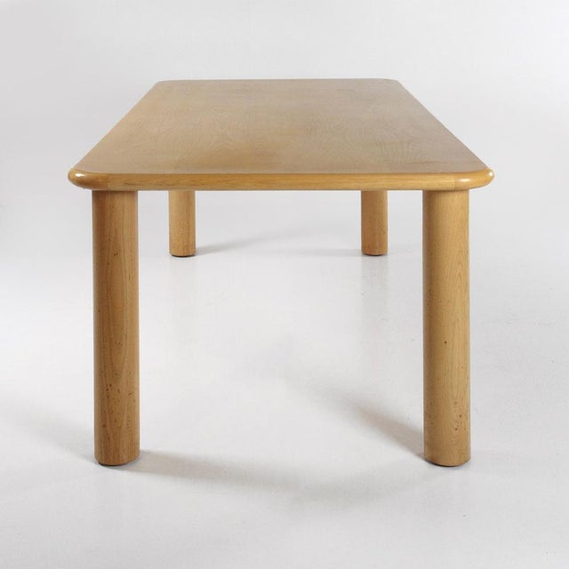 Forrestal Dining Table in Maple Wood by Marco Zanuso, 1970s For Sale - Image 6 of 15