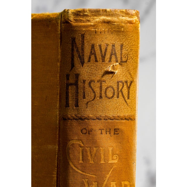 Fascinating Antique United States Naval History of the Civil War by Admiral David D. Porter Illustrated u.s. Navy Book History For Sale - Image 10 of 11