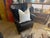 Pair of Dutch Mid-Century Navy Blue Leather Wingback Chairs For Sale - Image 17 of 17