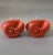 Boho Chic Vintage Tiger Nautilus Shell Shape Candle Point à La Ligne Uncented - a Pair For Sale - Image 3 of 8