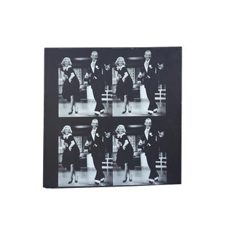 Fred Astaire and Ginger Rogers "Swing Time " Vintage Large Mural Wall Art For Sale
