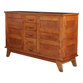 Oak Sideboard by René Gabriel, France, 1940s For Sale