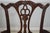 1980s Set of 8 Maitland Smith Mahogany Philadelphia Dining Chairs For Sale - Image 5 of 18