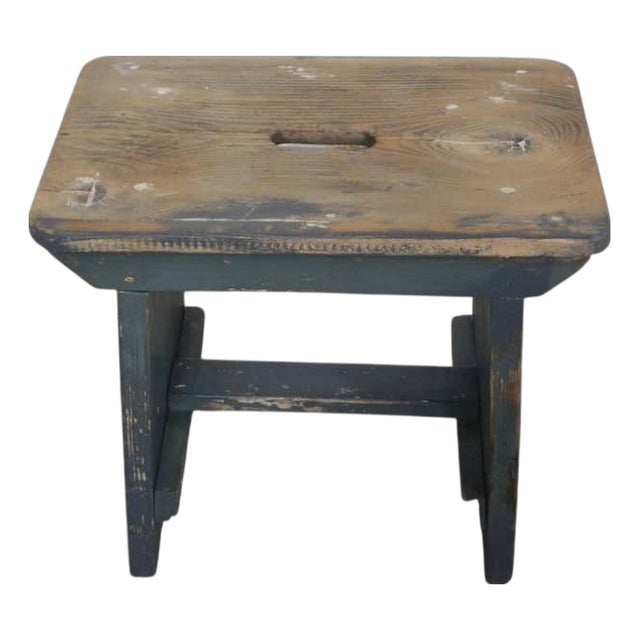 Stool in Fir, 1960 For Sale