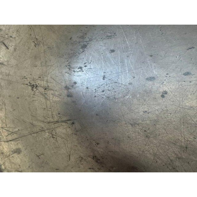 Contemporary Antique Pewter Charger, 16.865" D’Angleterre Marked European Platter For Sale - Image 3 of 13