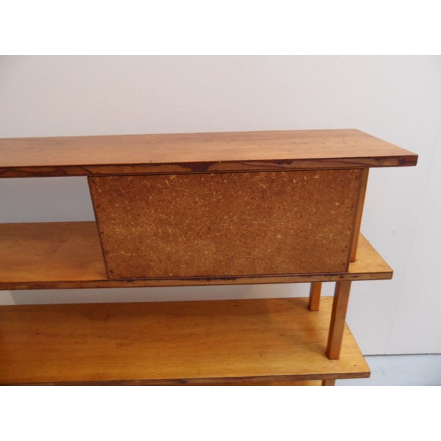Vintage Open Bookcase in Wood, 1950s For Sale - Image 11 of 16